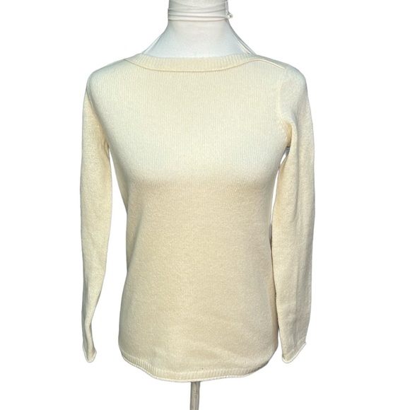 Madewell Murino Wool Sweater Cream - Picture 1 of 6